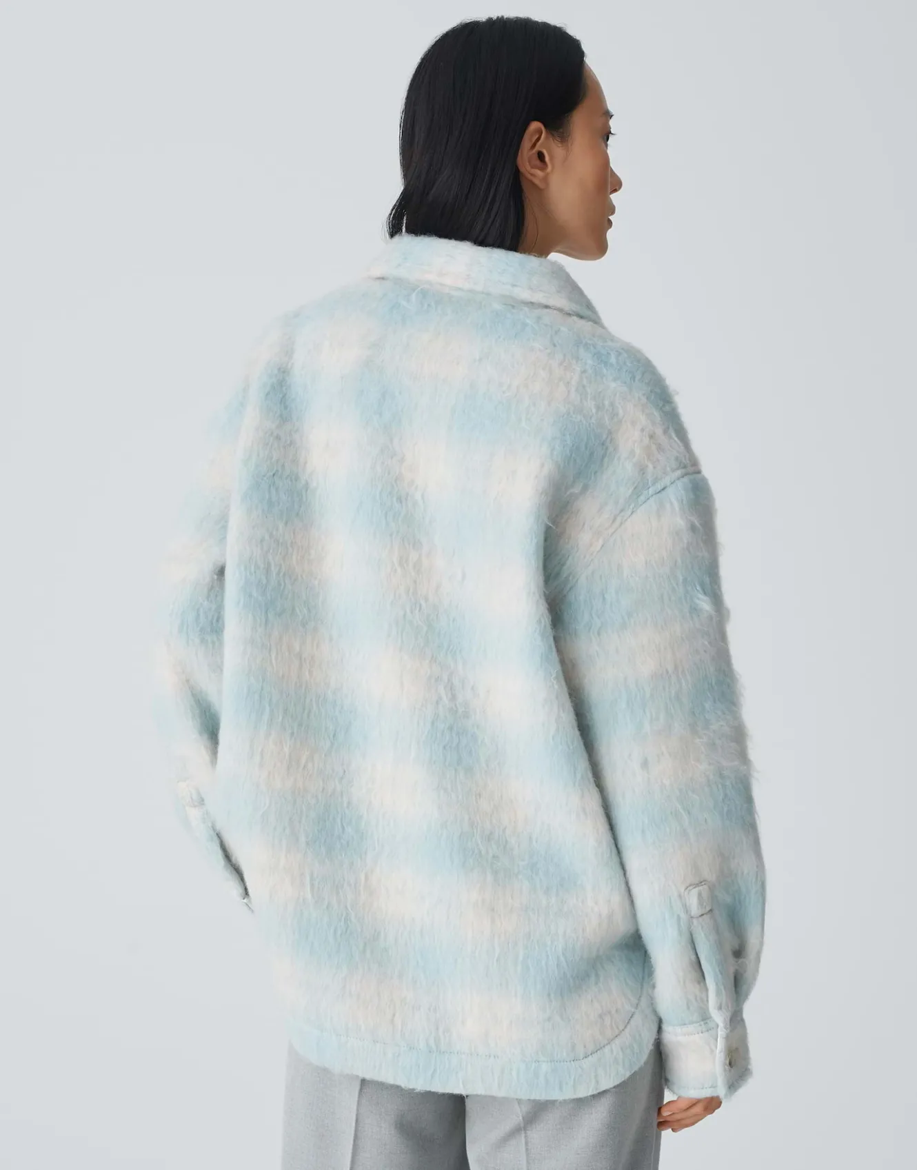 overshirt_jelma_blau_online_bestellen_2.webp OPUS Overshirt Jelma Blau Online Bestellen^Damen Blazer / Westen