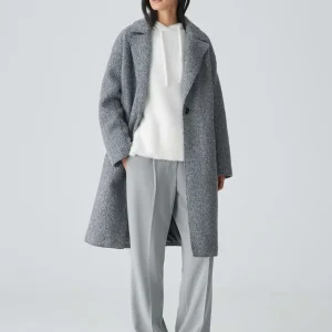 OPUS Oversize Mantel Hannie Grau Online Bestellen^Damen Jacken / Mäntel