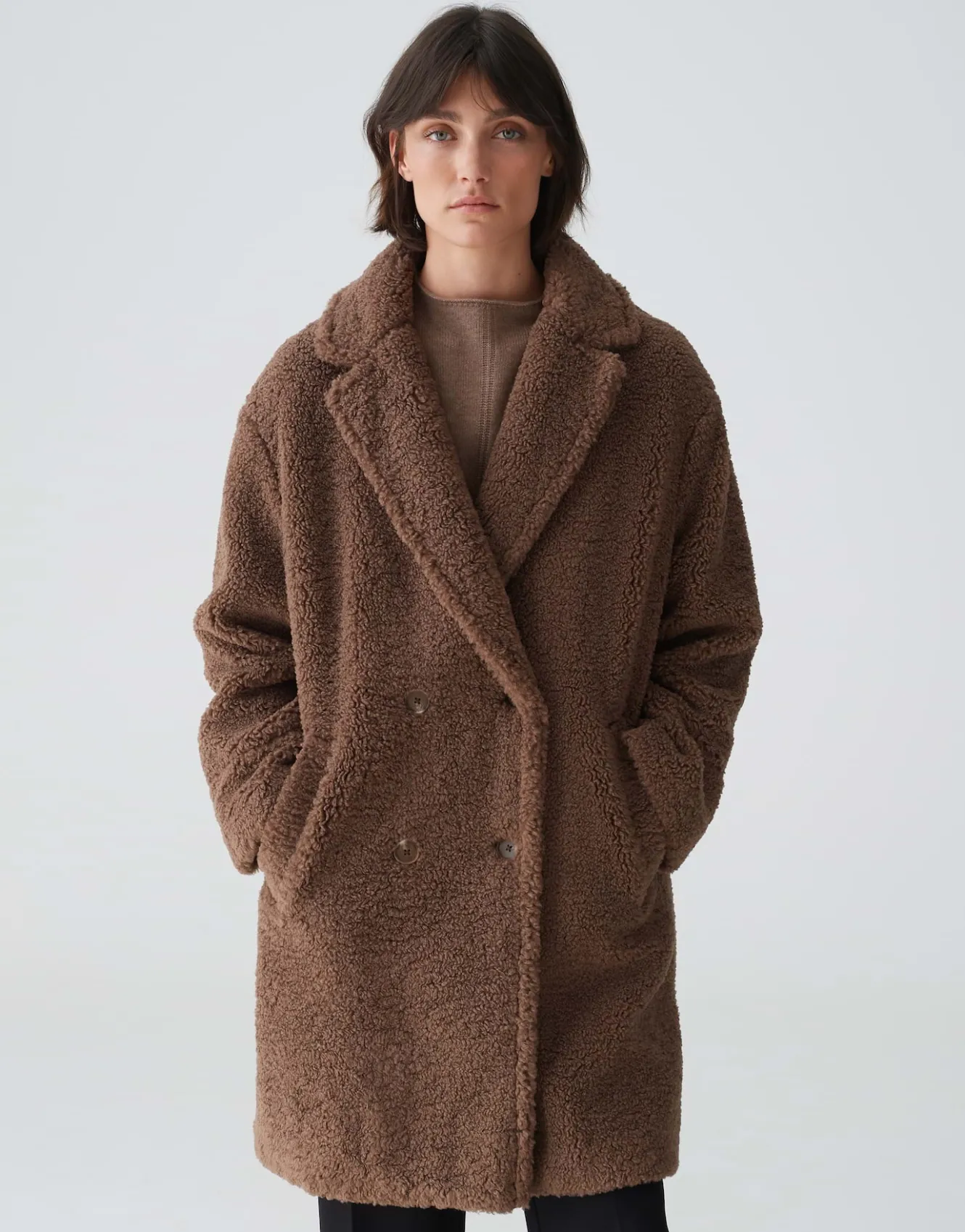 oversize_mantel_honise_braun_online_bestellen_1.webp OPUS Oversize Mantel Honise Braun Online Bestellen^Damen Jacken / Mäntel