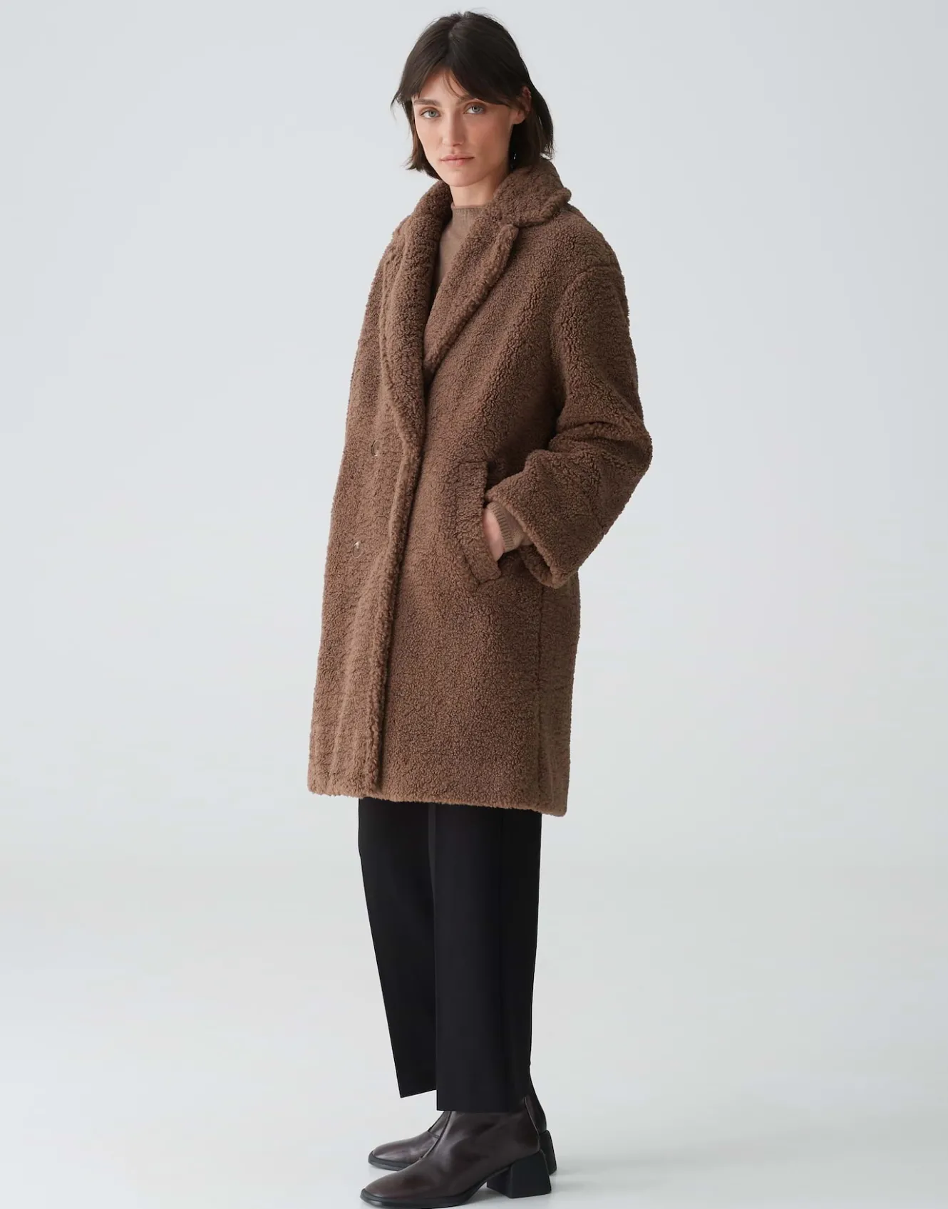 oversize_mantel_honise_braun_online_bestellen_3.webp OPUS Oversize Mantel Honise Braun Online Bestellen^Damen Jacken / Mäntel