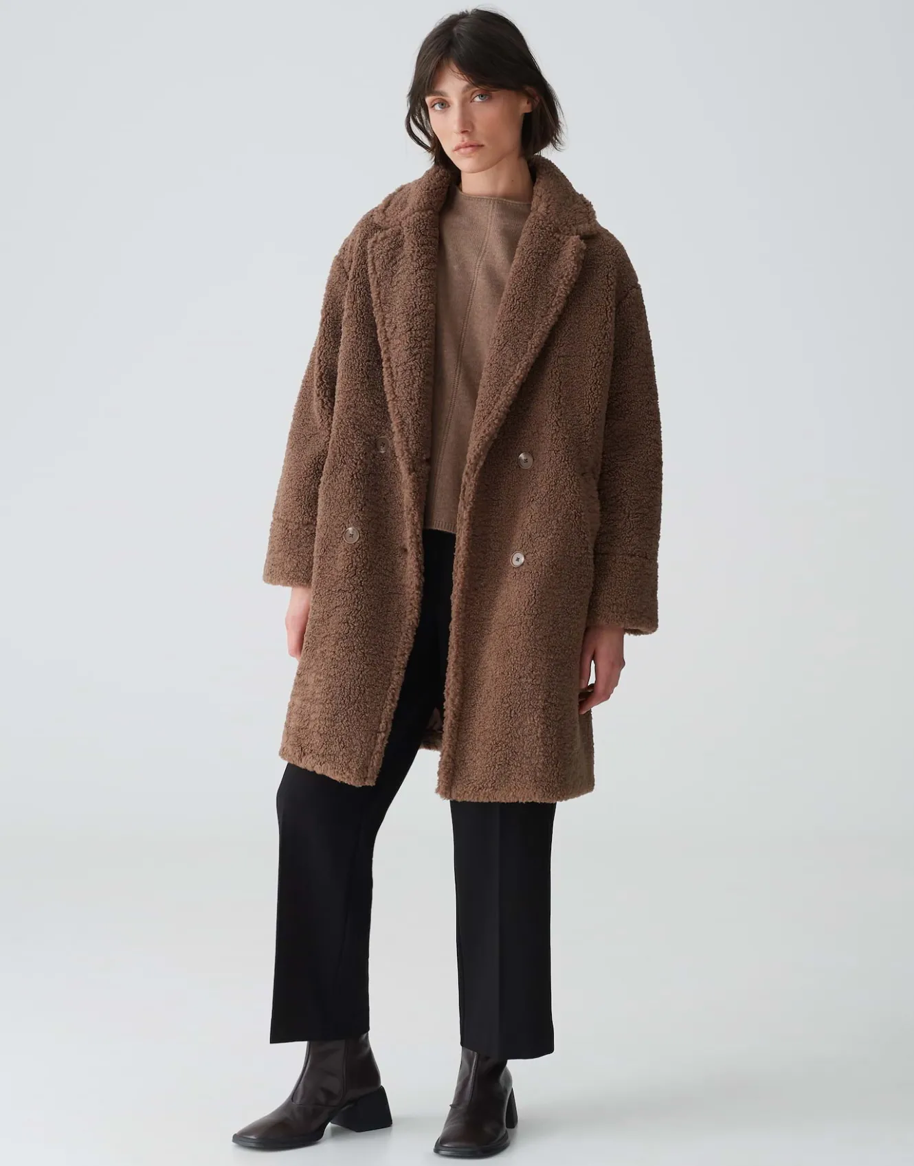 oversize_mantel_honise_braun_online_bestellen_6.webp OPUS Oversize Mantel Honise Braun Online Bestellen^Damen Jacken / Mäntel
