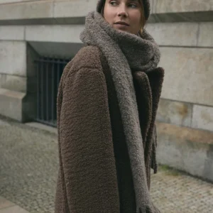 OPUS Oversize Schal Amoni Scarf Braun Online Bestellen^Damen Accessoires