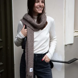 OPUS Oversize Schal Amoni Scarf Braun Online Bestellen^Damen Accessoires