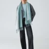 OPUS Oversize Schal Atopa Scarf Blau Online Bestellen^Damen Accessoires