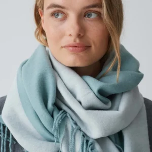 OPUS Oversize Schal Atopa Scarf Blau Online Bestellen^Damen Accessoires