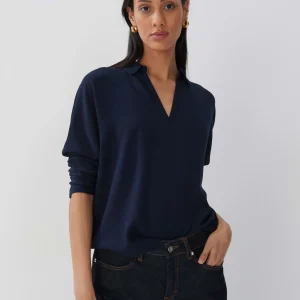 OPUS Poloshirt Kiby Blau Online Bestellen^Damen Shirts