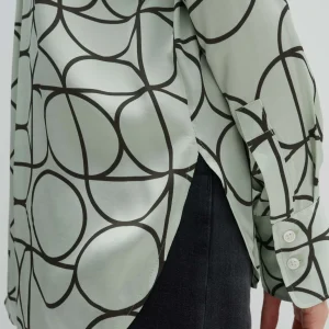 OPUS Printbluse Zeline Grün Online Bestellen^Damen Blusen