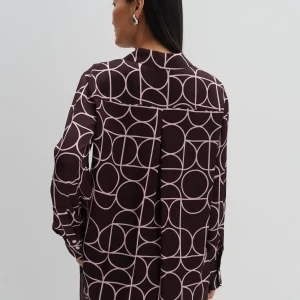 OPUS Printbluse Zeline Rot Online Bestellen^Damen Blusen
