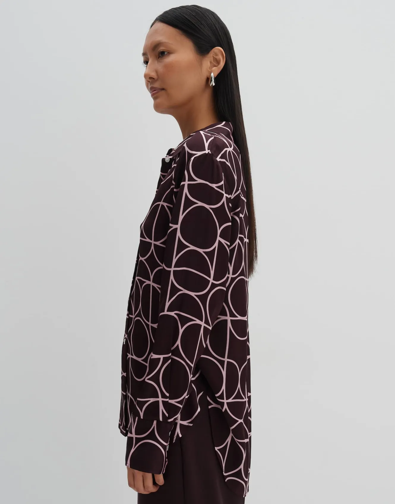 printbluse_zeline_rot_online_bestellen_3.webp OPUS Printbluse Zeline Rot Online Bestellen^Damen Blusen