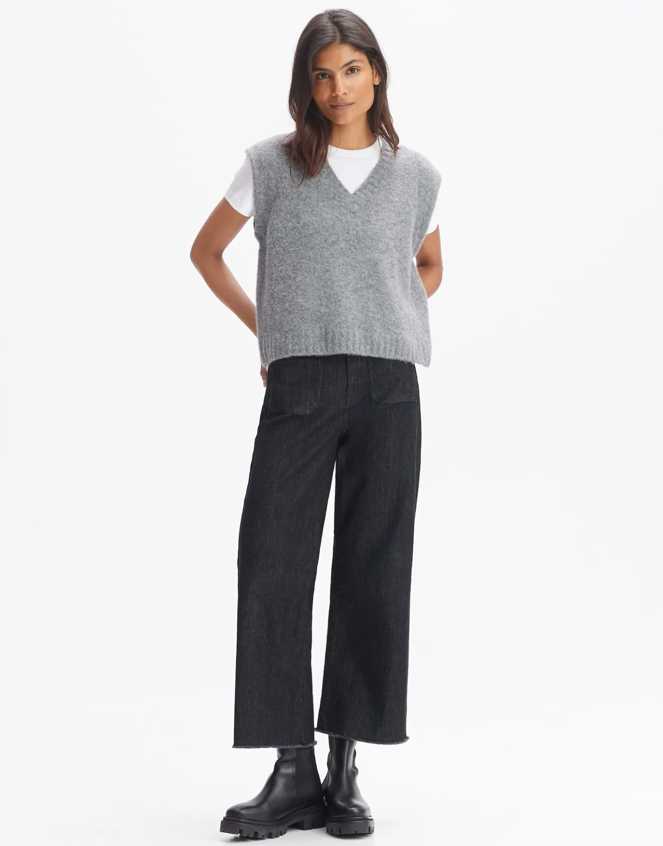 pullunder_pilom_soft_grau_online_bestellen_4.webp OPUS Pullunder Pilom Soft Grau Online Bestellen^Damen Strick