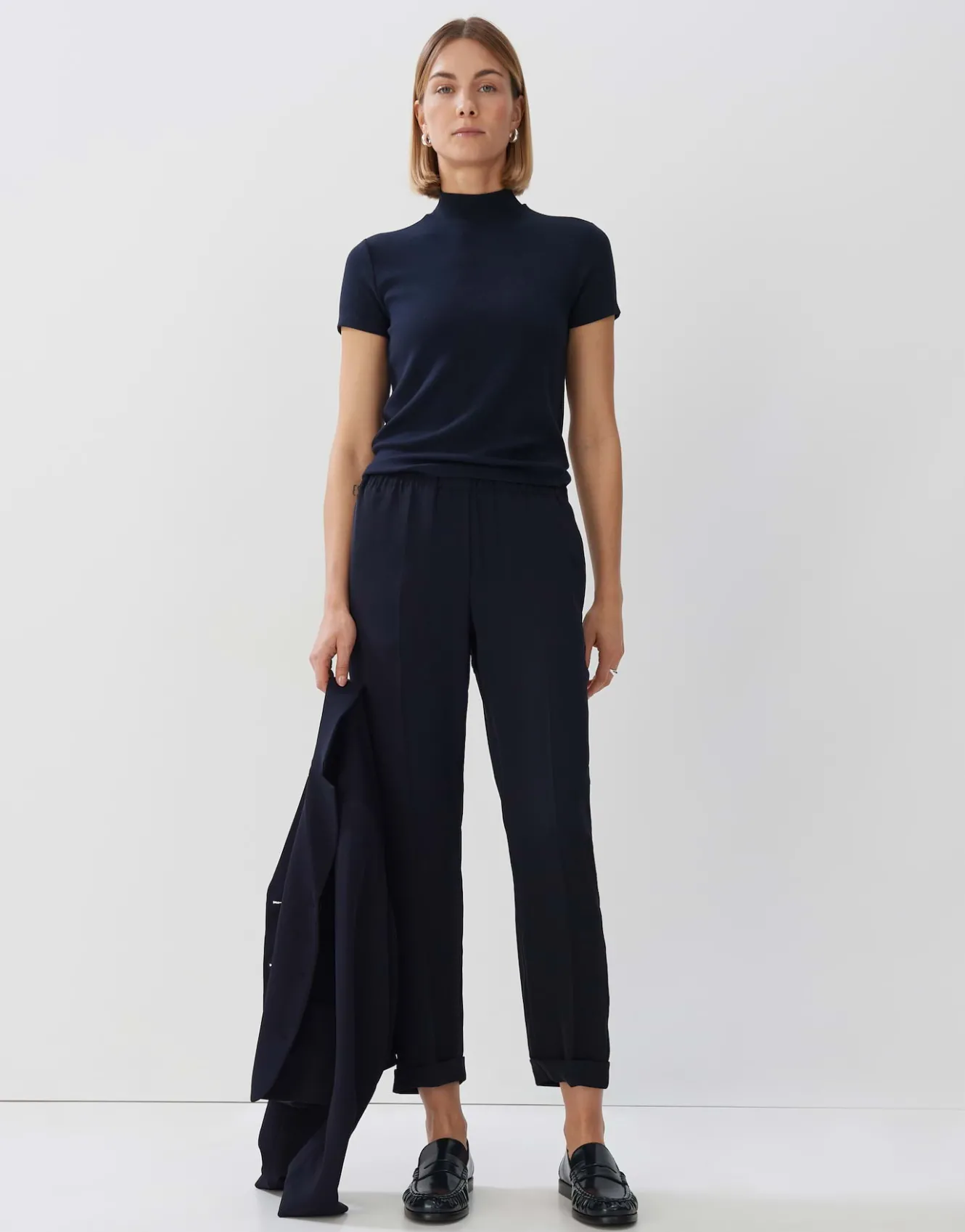 rippshirt_karlusia_blau_online_bestellen_4.webp OPUS Rippshirt Karlusia Blau Online Bestellen^Damen Shirts