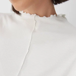 OPUS Rippshirt Karrie Weiß Online Bestellen^Damen Shirts