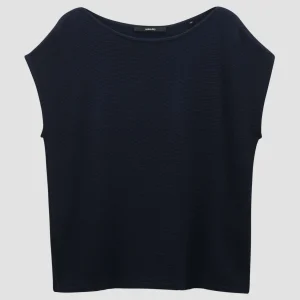 OPUS Rippshirt Kayuki Blau Online Bestellen^Damen Shirts