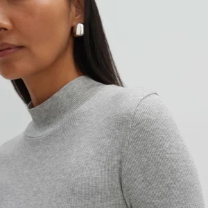OPUS Rippshirt Kinara Grau Online Bestellen^Damen Basics | Shirts