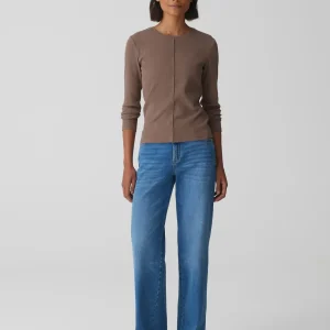 OPUS Rippshirt Sadalie Braun Online Bestellen^Damen Basics | Shirts