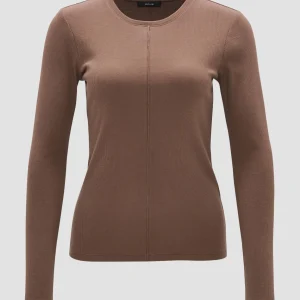 OPUS Rippshirt Sadalie Braun Online Bestellen^Damen Basics | Shirts