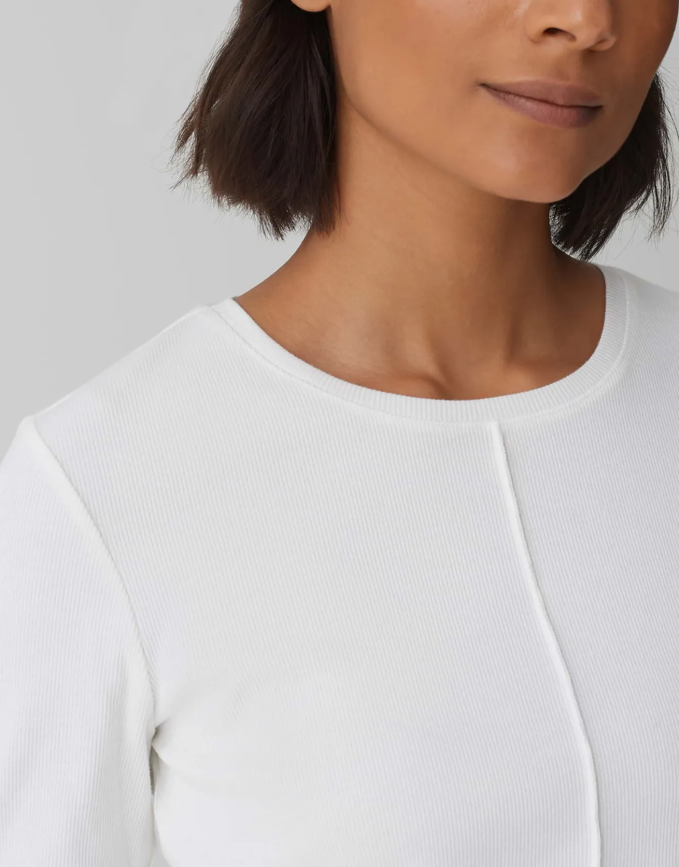 rippshirt_sadalie_wei_online_bestellen_3.webp OPUS Rippshirt Sadalie Weiß Online Bestellen^Damen Basics | Shirts