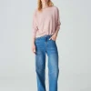 OPUS Rippshirt Sakim Rosé Online Bestellen^Damen Shirts