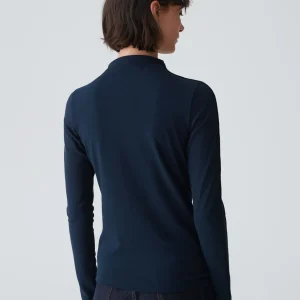 OPUS Rippshirt Salimas Blau Online Bestellen^Damen Shirts