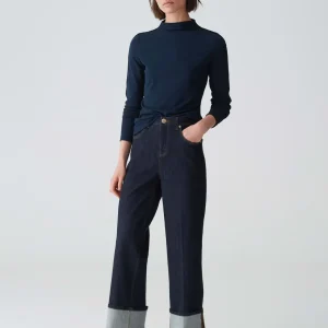 OPUS Rippshirt Salimas Blau Online Bestellen^Damen Shirts