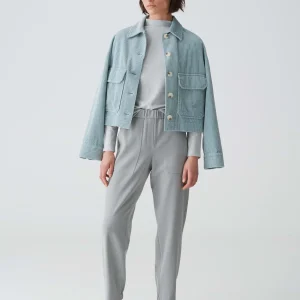 OPUS Rippshirt Salimas Grau Online Bestellen^Damen Shirts