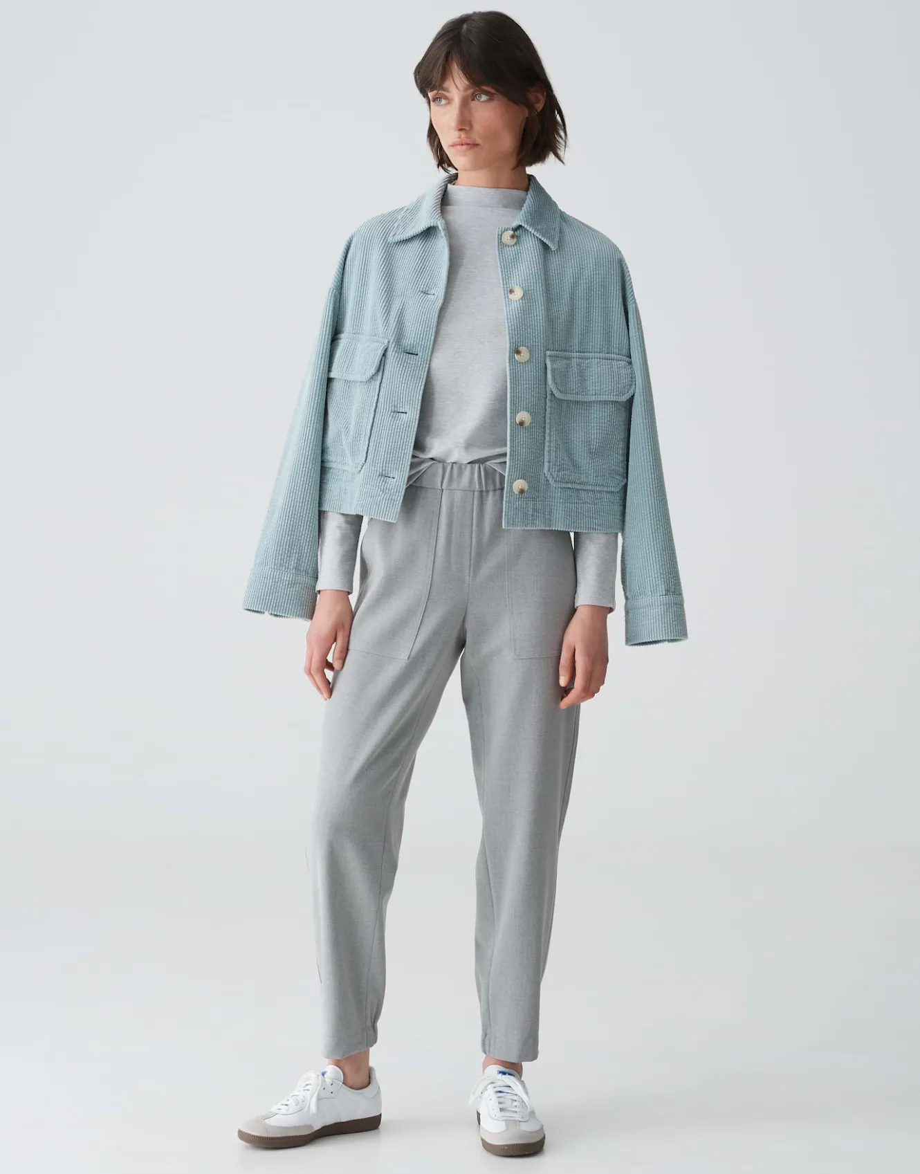 rippshirt_salimas_grau_online_bestellen_4.webp OPUS Rippshirt Salimas Grau Online Bestellen^Damen Shirts