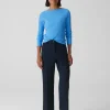 OPUS Rippshirt Sovke Blau Online Bestellen^Damen Shirts