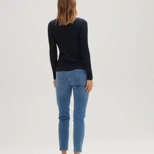OPUS Rippshirt Sovke Blau Online Bestellen^Damen Shirts