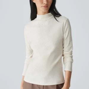 OPUS Rippshirt Suhanna Weiß Online Bestellen^Damen Shirts