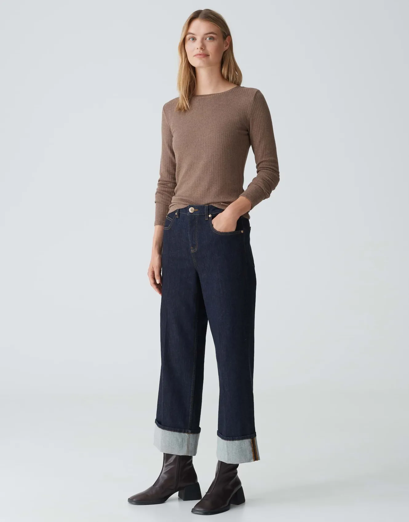rippshirt_sulikko_soft_braun_online_bestellen_4.webp OPUS Rippshirt Sulikko Soft Braun Online Bestellen^Damen Shirts