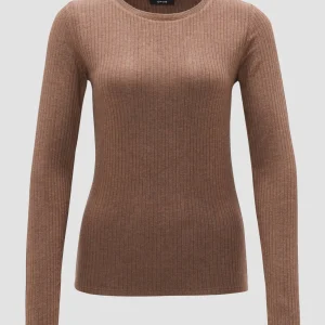 OPUS Rippshirt Sulikko Soft Braun Online Bestellen^Damen Shirts