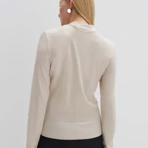 OPUS Rollkragenshirt Karlette Detail Beige Online Bestellen^Damen Basics | Shirts