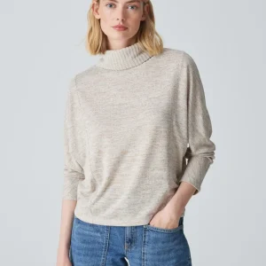 OPUS Rollkragenshirt Selofe Beige Online Bestellen^Damen Shirts