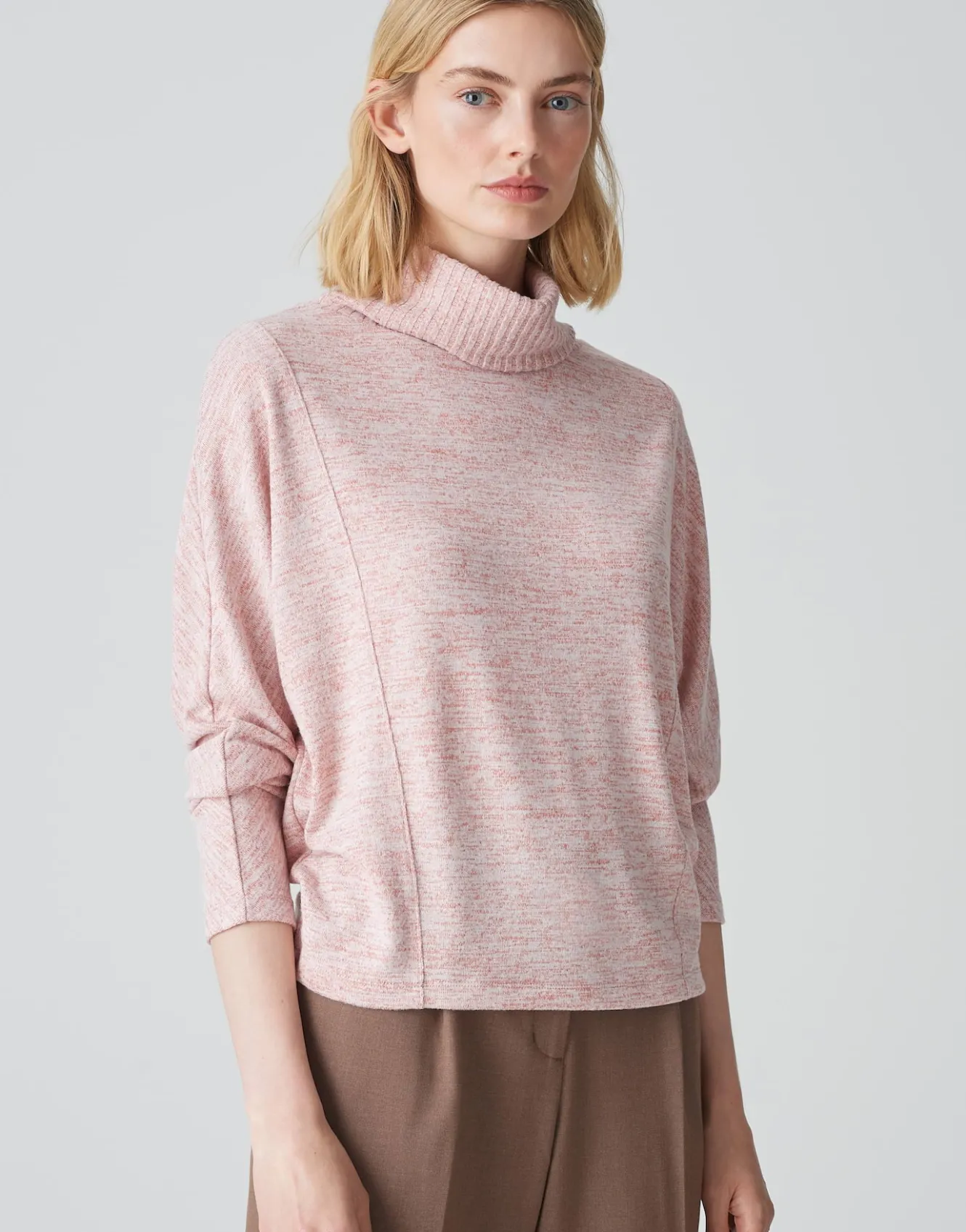 rollkragenshirt_selofe_ros_online_bestellen_1.webp OPUS Rollkragenshirt Selofe Rosé Online Bestellen^Damen Shirts
