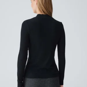 OPUS Rollkragenshirt Singrid Schwarz Online Bestellen^Damen Shirts