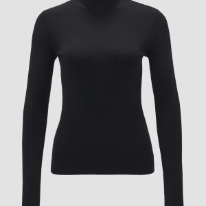 OPUS Rollkragenshirt Singrid Schwarz Online Bestellen^Damen Shirts