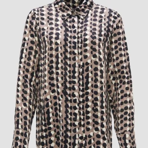 OPUS Satinbluse Fosmo Braun Online Bestellen^Damen Blusen