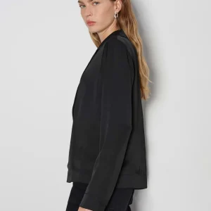 OPUS Satinbluse Zariana Schwarz Online Bestellen^Damen Blusen