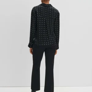 OPUS Satinbluse Zilow Schwarz Online Bestellen^Damen Blusen