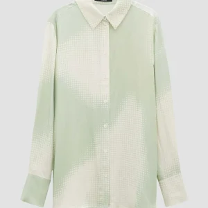 OPUS Satinbluse Zisakia Grün Online Bestellen^Damen Blusen