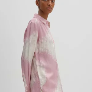 OPUS Satinbluse Zisakia Rosé Online Bestellen^Damen Blusen