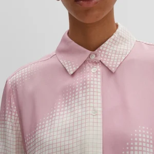 OPUS Satinbluse Zisakia Rosé Online Bestellen^Damen Blusen