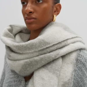 OPUS Schal Binto Scarf Grau Online Bestellen^Damen Accessoires