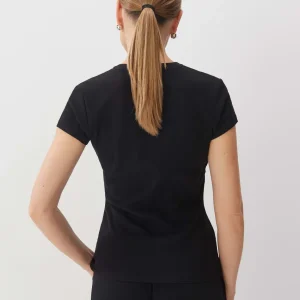 OPUS Shirt Kleoh Detail Schwarz Online Bestellen^Damen Basics | Shirts