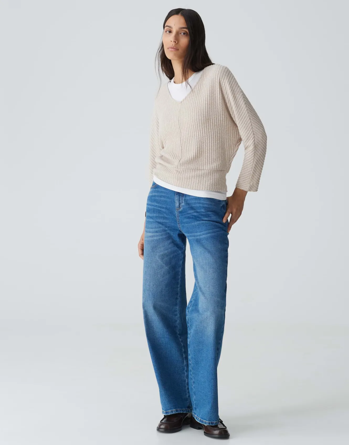 shirt_sococo_beige_online_bestellen_0.webp OPUS Shirt Sococo Beige Online Bestellen^Damen Shirts