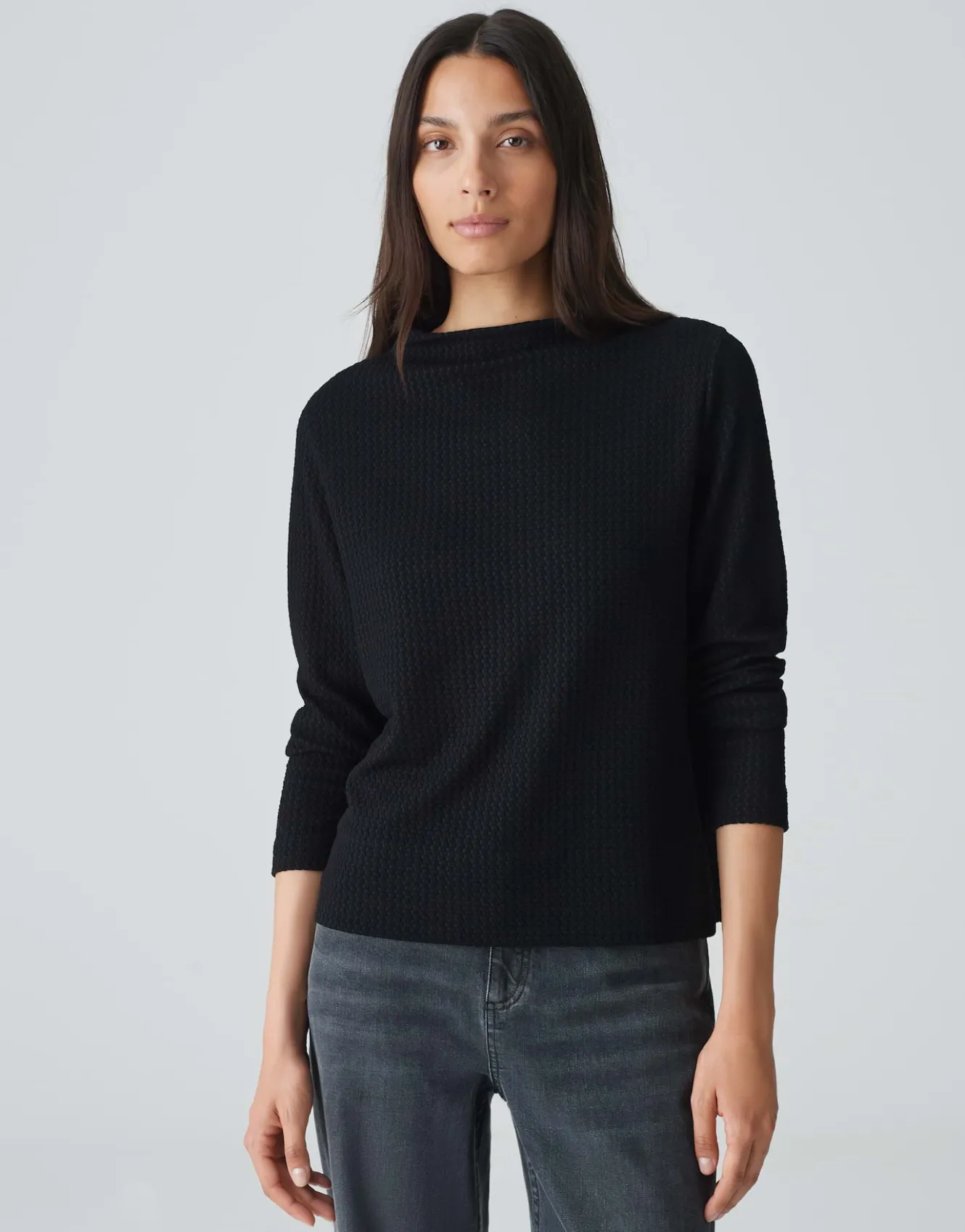 shirt_sufu_schwarz_online_bestellen_1.webp OPUS Shirt Sufu Schwarz Online Bestellen^Damen Shirts