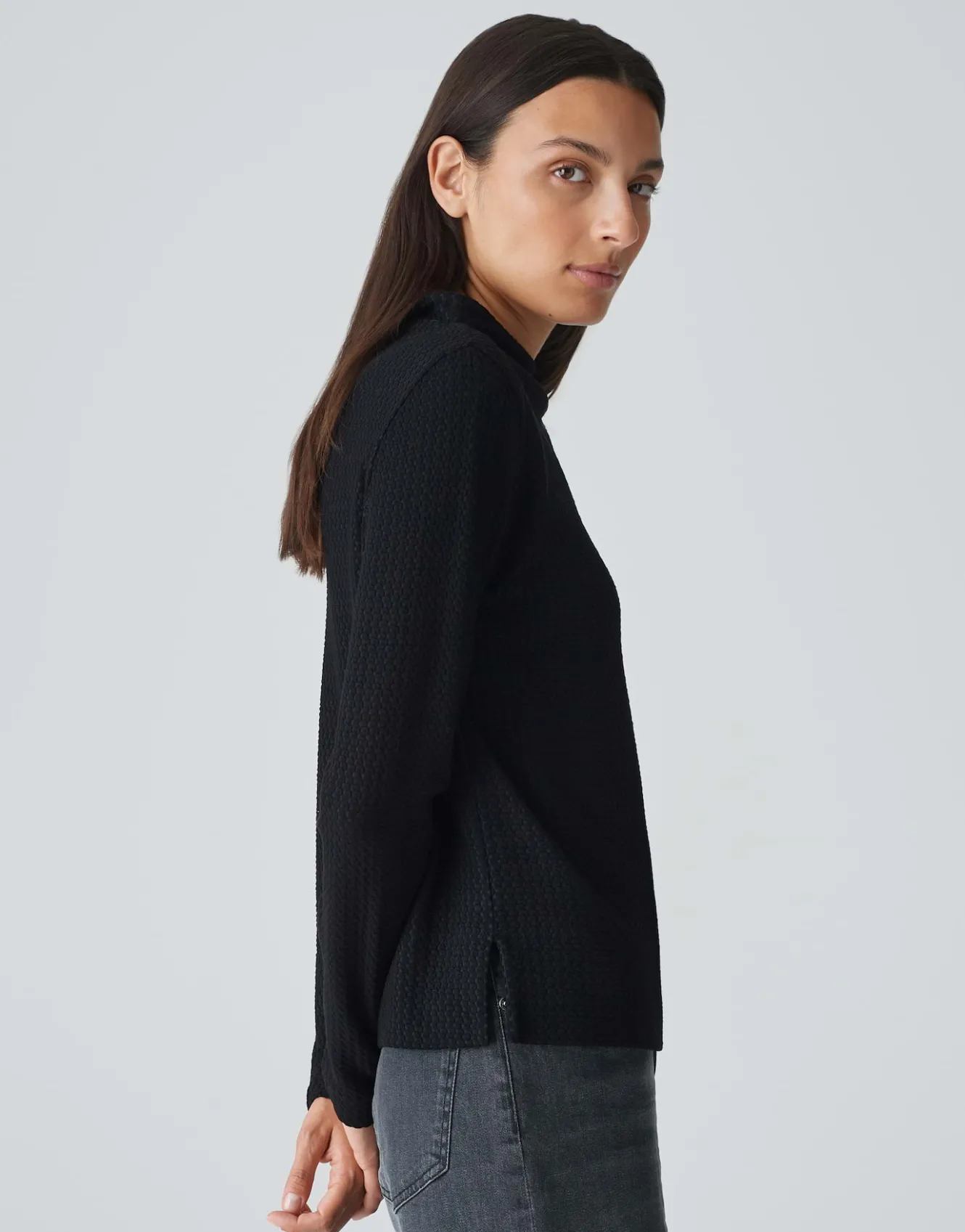 shirt_sufu_schwarz_online_bestellen_3.webp OPUS Shirt Sufu Schwarz Online Bestellen^Damen Shirts