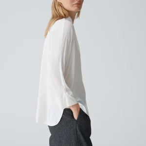 OPUS Shirtbluse Flavena Weiß Online Bestellen^Damen Blusen