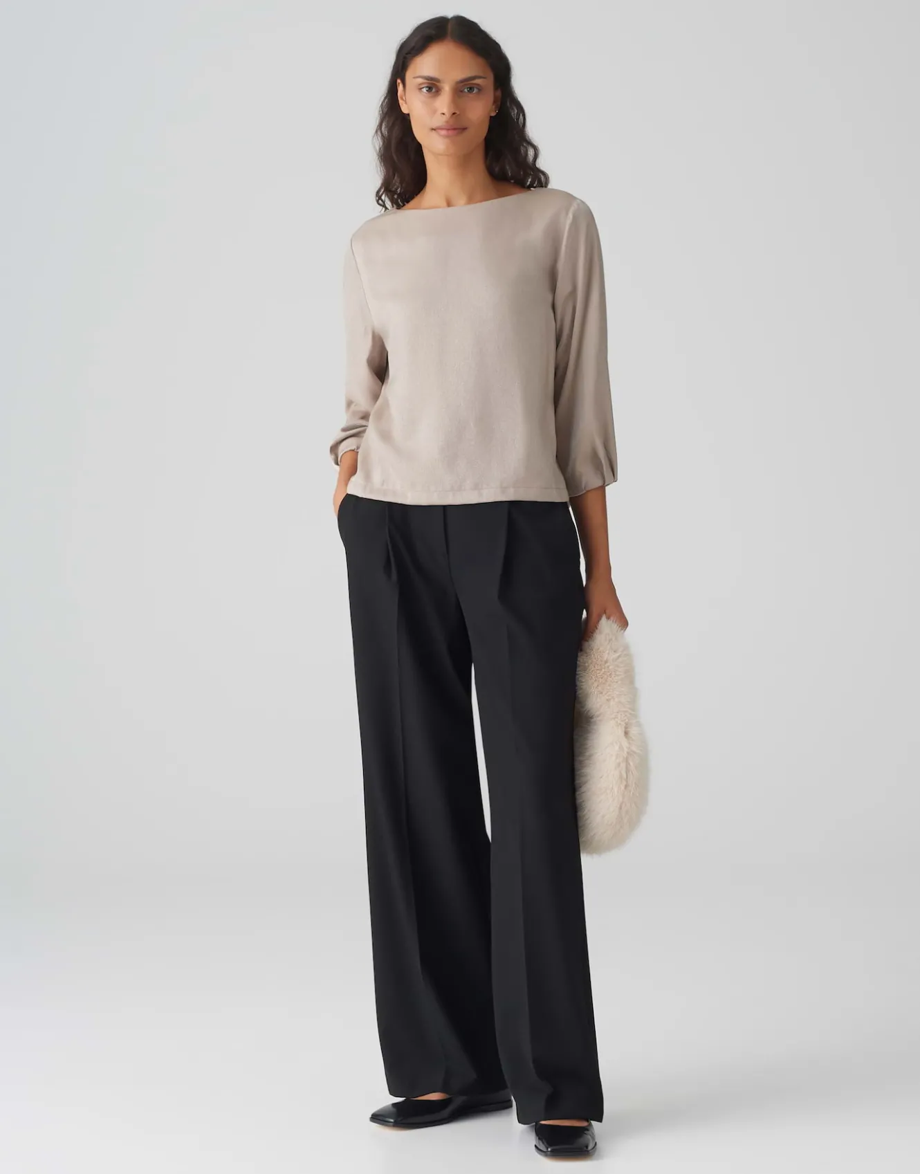 shirtbluse_flixi_braun_online_bestellen_5.webp OPUS Shirtbluse Flixi Braun Online Bestellen^Damen Blusen