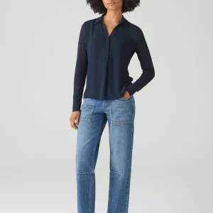 OPUS Shirtbluse Frera Blau Online Bestellen^Damen Blusen